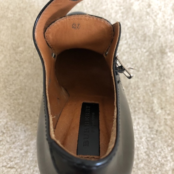 BURBERRY PRORSUM Monk strap wedge - size 37 - Picture 4 of 5